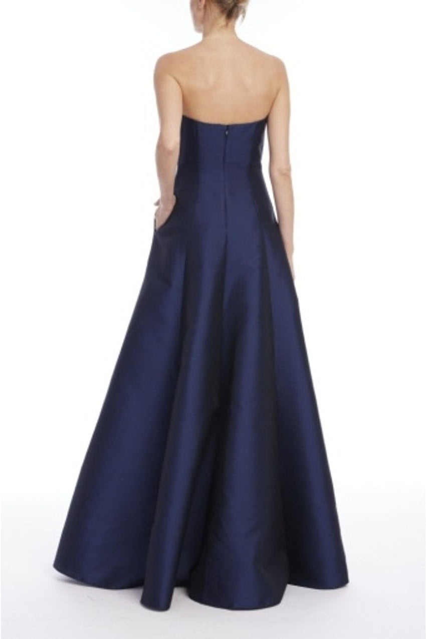 Badgley Mischka Strapless Mikado A-Line Ball Gown with Pockets EG4661 Wholesale