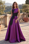 Long Formal Ball Gown with Statement Bow Wholesale