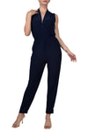 Jumpsuit Long Formal Pocket Jumpsuit Wholesale Navy