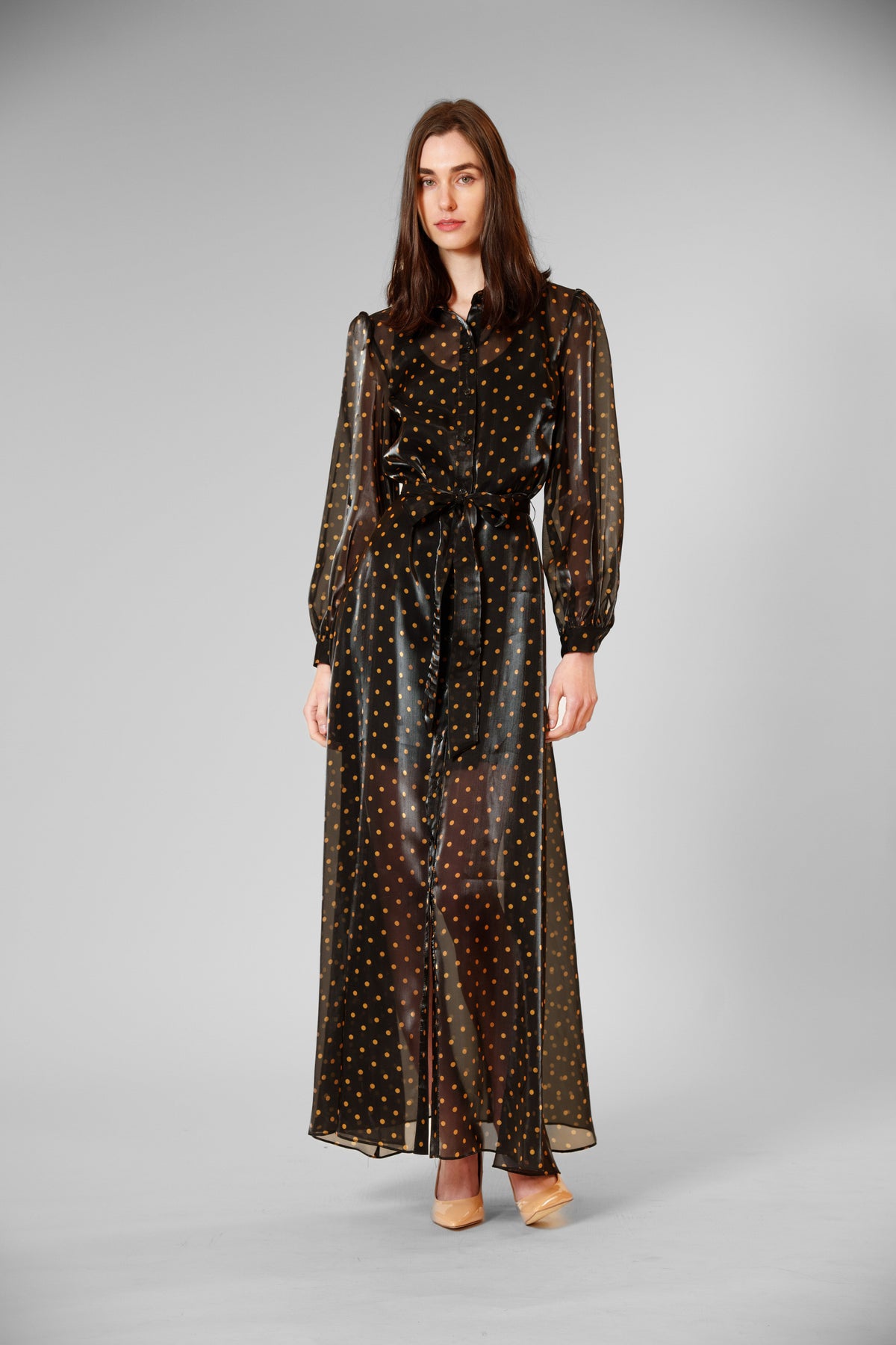 Julia Jordan JJ41362 Black Gold front view
