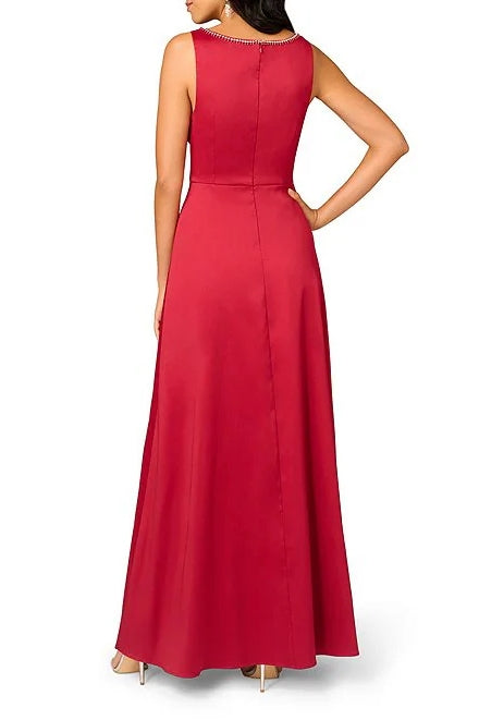 Formal Dresses Long Formal Fitted Evening Dress Matador Red
