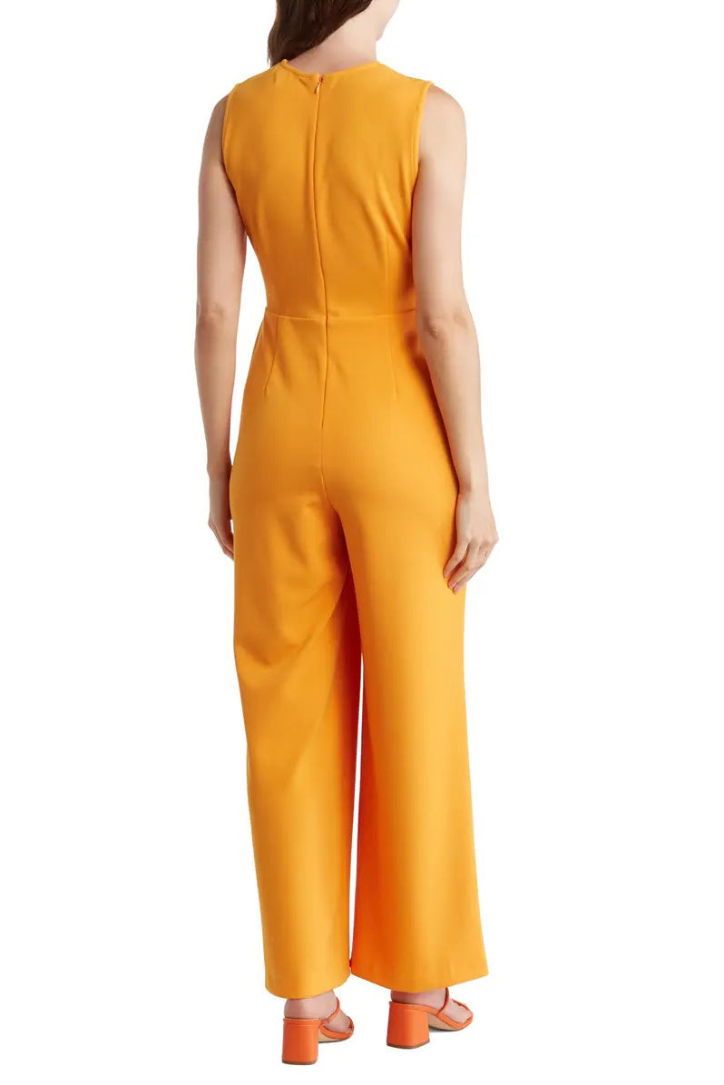 Jumpsuit Formal Long Jumpsuit Flame Orange