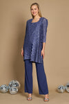 R&M Richards RM1993 Mother of the Bride Long Jacket Pant Suit Wholesale