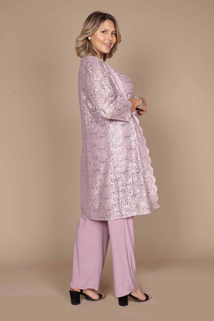 R&M Richards RM1993 Mother of the Bride Long Jacket Pant Suit Wholesale