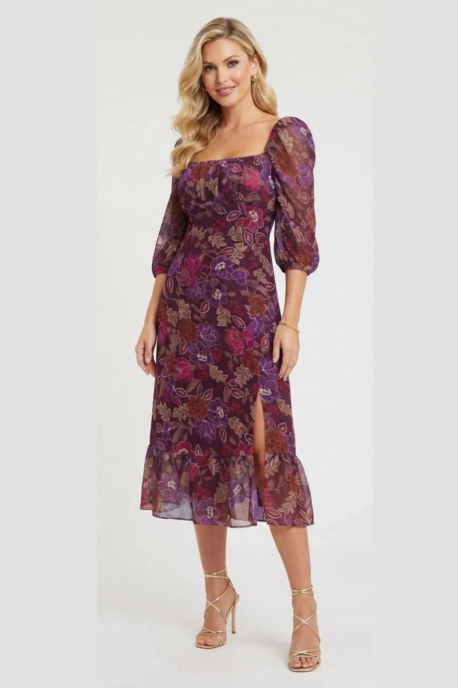 London Times T10127M Port Purple