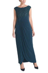 Formal Dresses Long Formal Wrap Bodycon Evening Dress Hunter