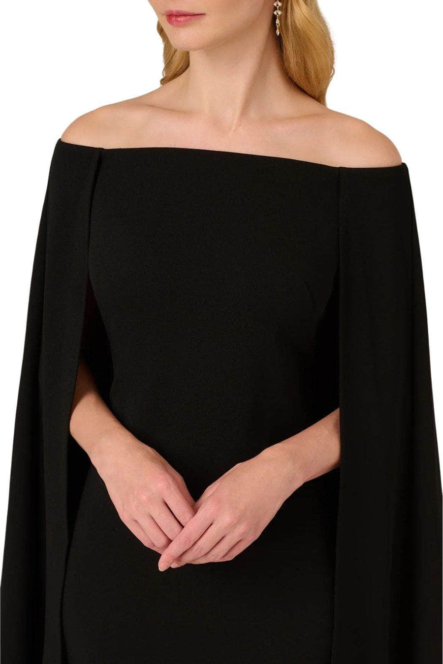 Off-the-Shoulder Mini/Short Scuba Occasion Bodycon Adrianna Papell AP1D104995