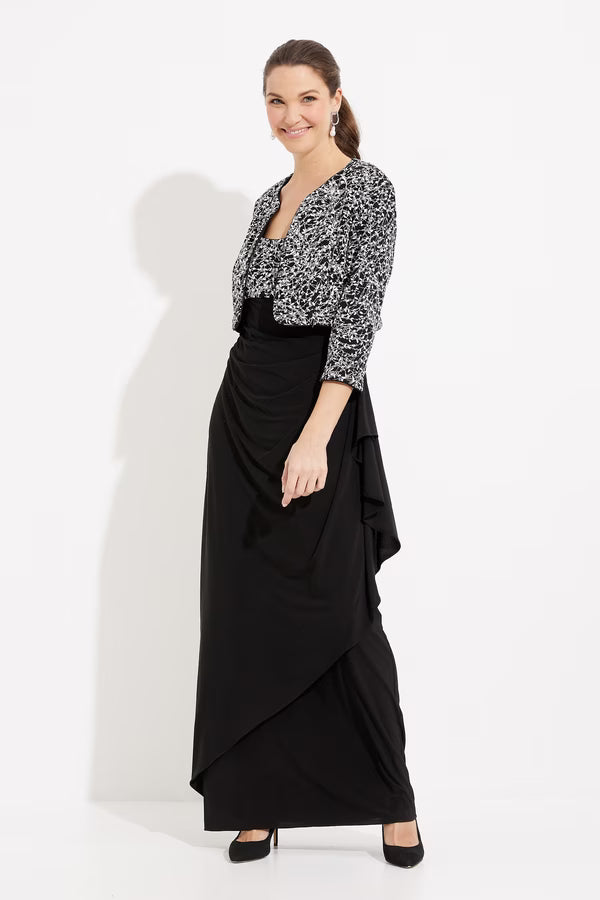 Long Empire Waist Bolero Jacket Dress Alex Evenings 1211421 Wholesale