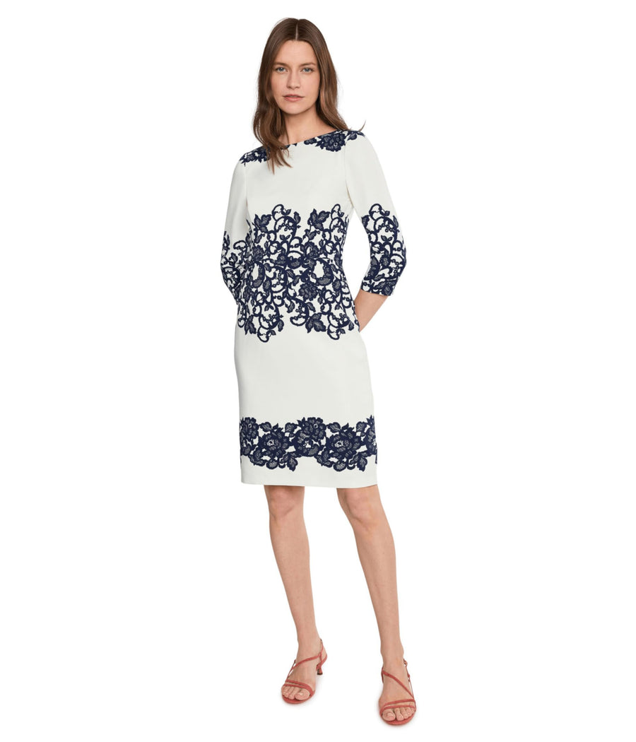 Adrianna Papell AP1D105223 Lace Short Cocktail Dress