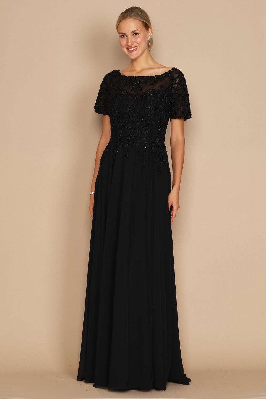 Short Sleeve Mother of the Bride Formal Dress Wholesale