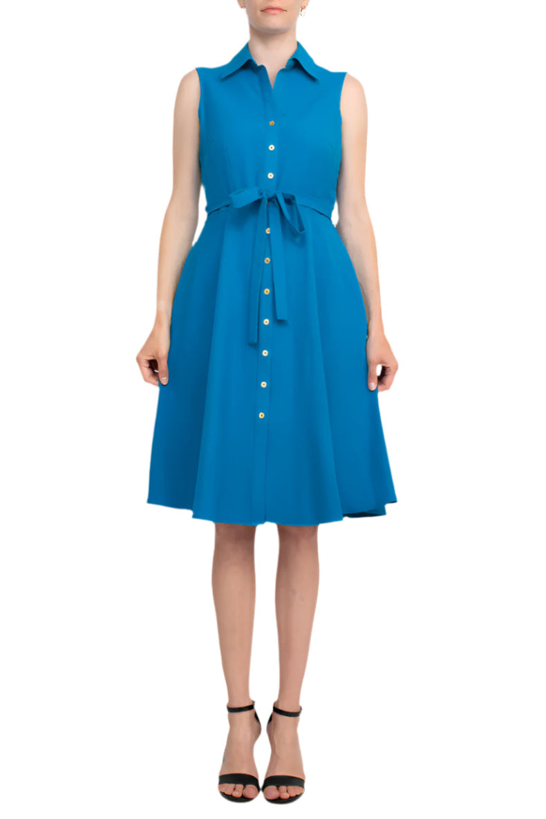 Cocktail Dresses Short A Line Cocktail Pocket Dress Blue Curacao