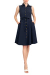 Cocktail Dresses Short A Line Cocktail Pocket Dress Deep Navy