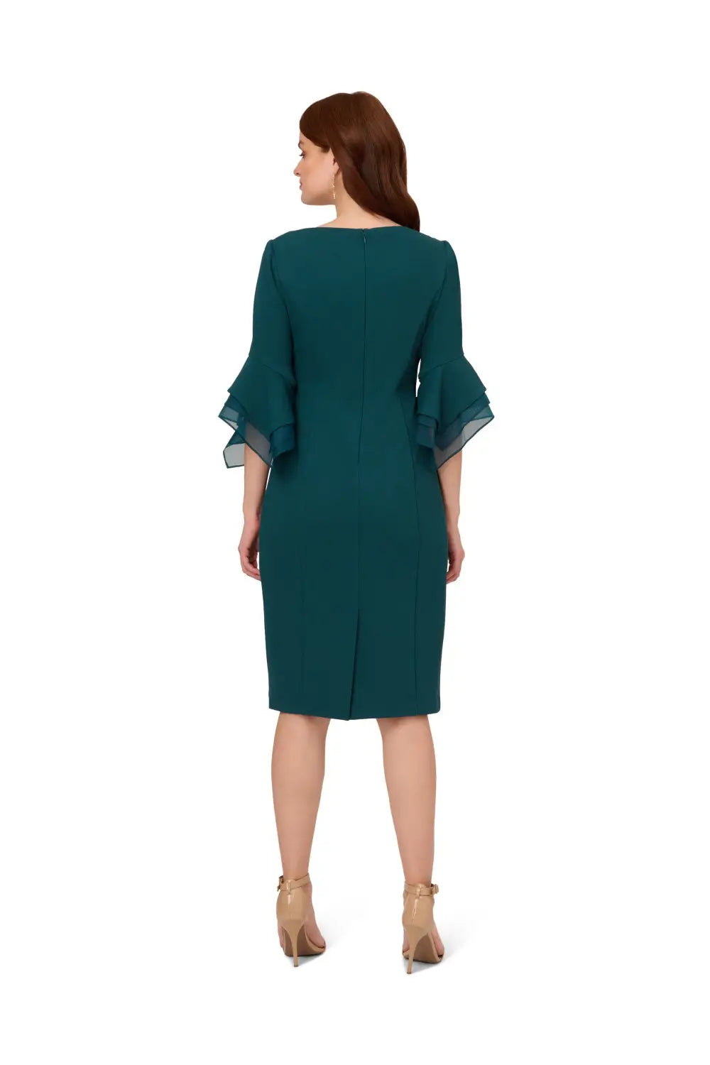 Adrianna Papell AP1D104631 Knit Crepe Sheath Dress Wholesale