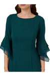Adrianna Papell AP1D104631 Knit Crepe Sheath Dress Wholesale