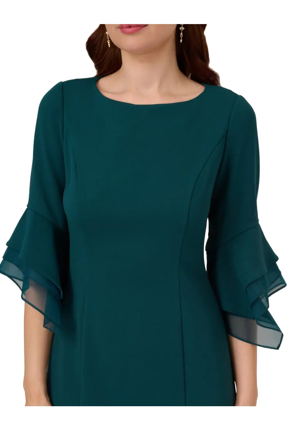 Adrianna Papell AP1D104631 Knit Crepe Sheath Dress Wholesale