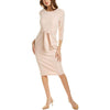 Crew/High-Neck Knee-Length Jersey Occasion Sheath Adrianna Papell AP1D103175