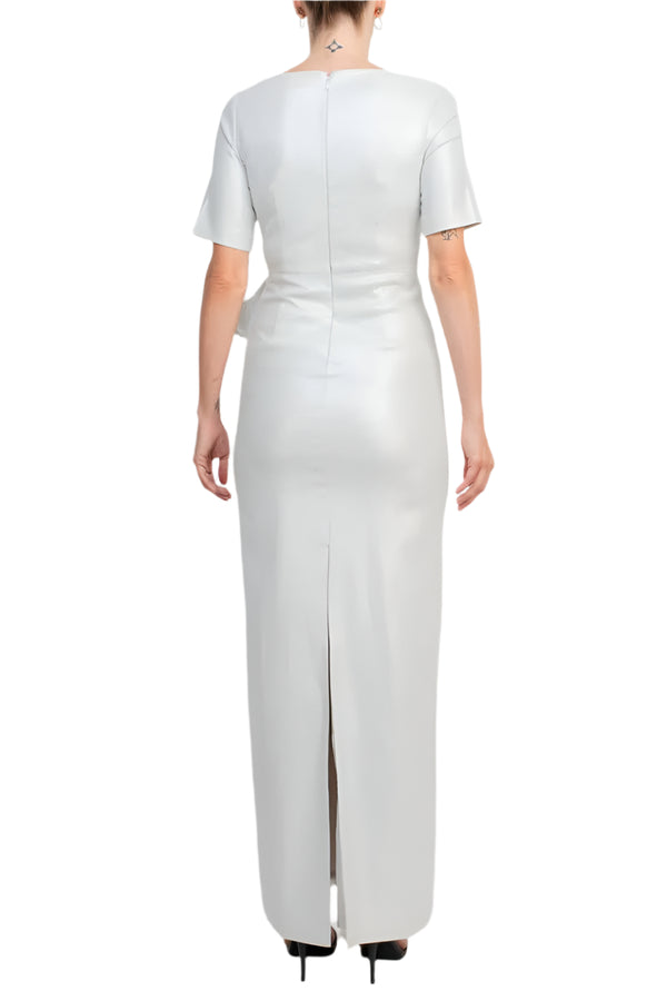 Formal Dresses Long Formal Fitted Evening Dress Silver