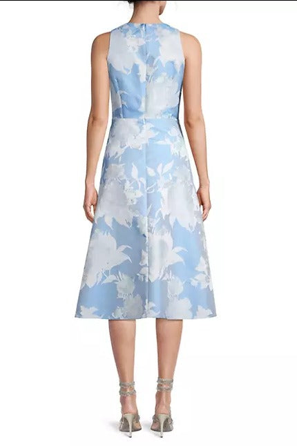 Cocktail Dresses Short Floral Cocktail Midi Dress Cool Cloud
