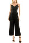 Jumpsuit Formal Long Pocket Jumpsuit Wholesale Very Black
