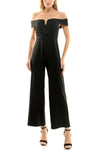Jumpsuit Long Formal Pleated Jumpsuit Very Black