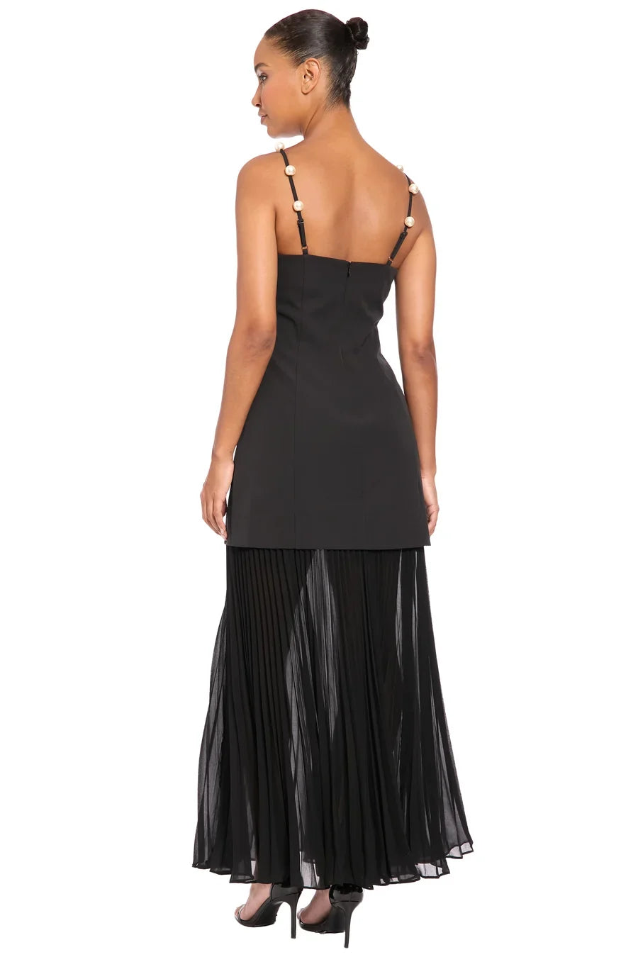 Flutter Sleeve and Waist Tie Cocktail Multi Occasion Wedding Guest Dresses for Women, Black MEDIUM for sale Maggy London G7083M Wholesale