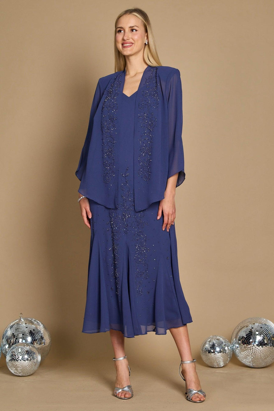 R&M Richards 058260 Plus Size Evening Dress Wholesale