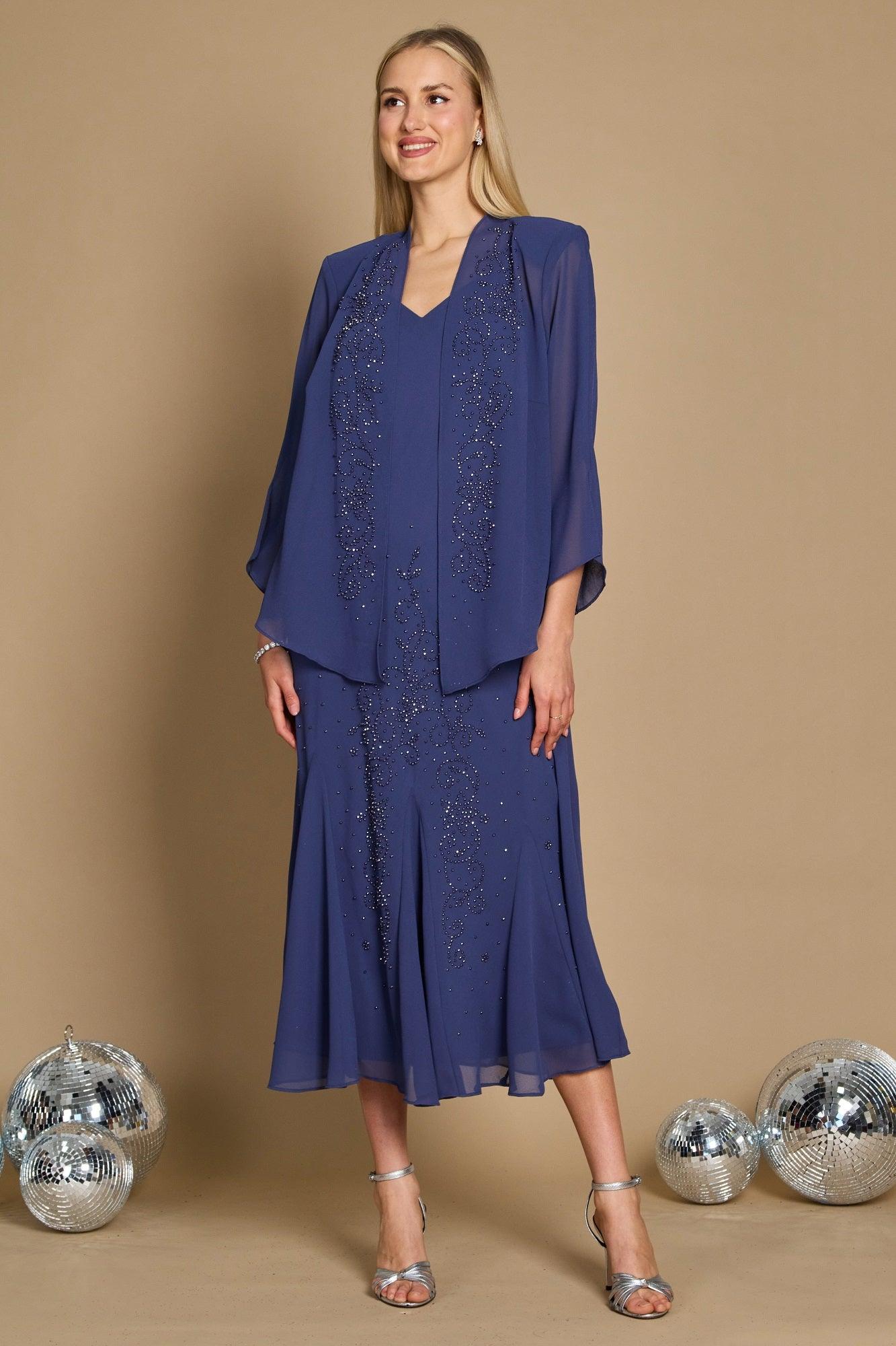 R&M Richards 058260 Plus Size Evening Dress Wholesale
