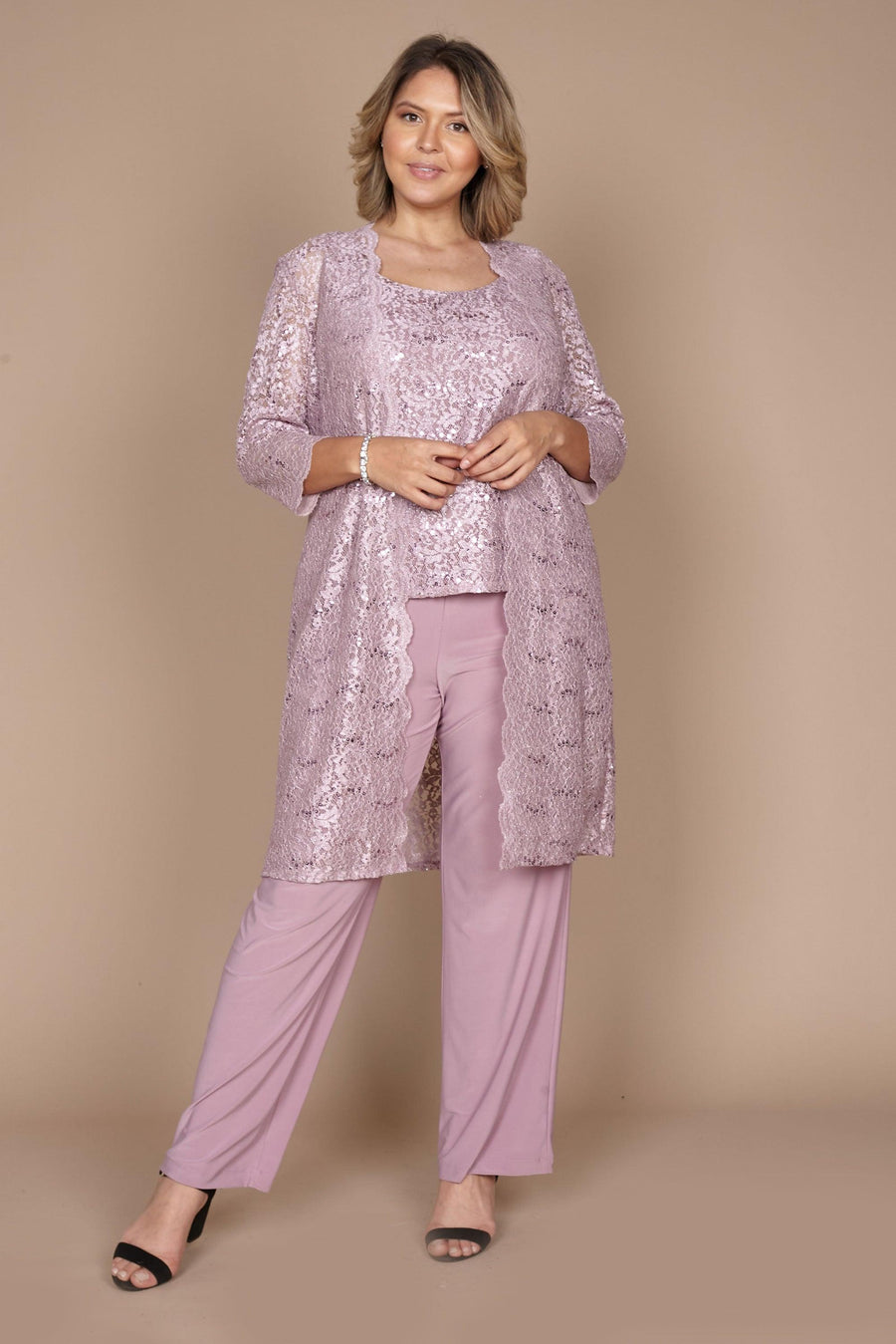 R&M Richards 1993W Plus Size Formal Pant Suit Mother of the Bride Wholesale