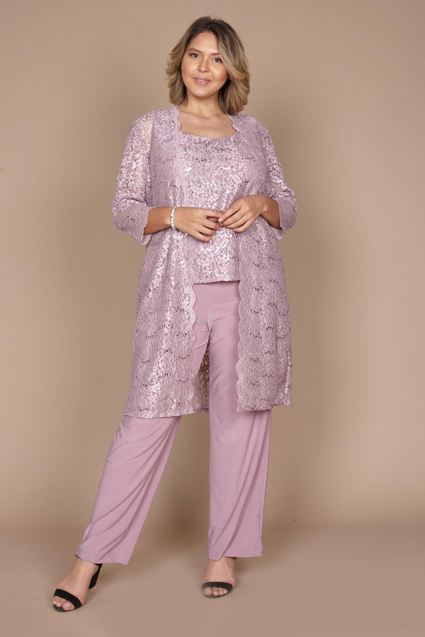 R&M Richards 1993W Plus Size Formal Pant Suit Mother of the Bride Wholesale