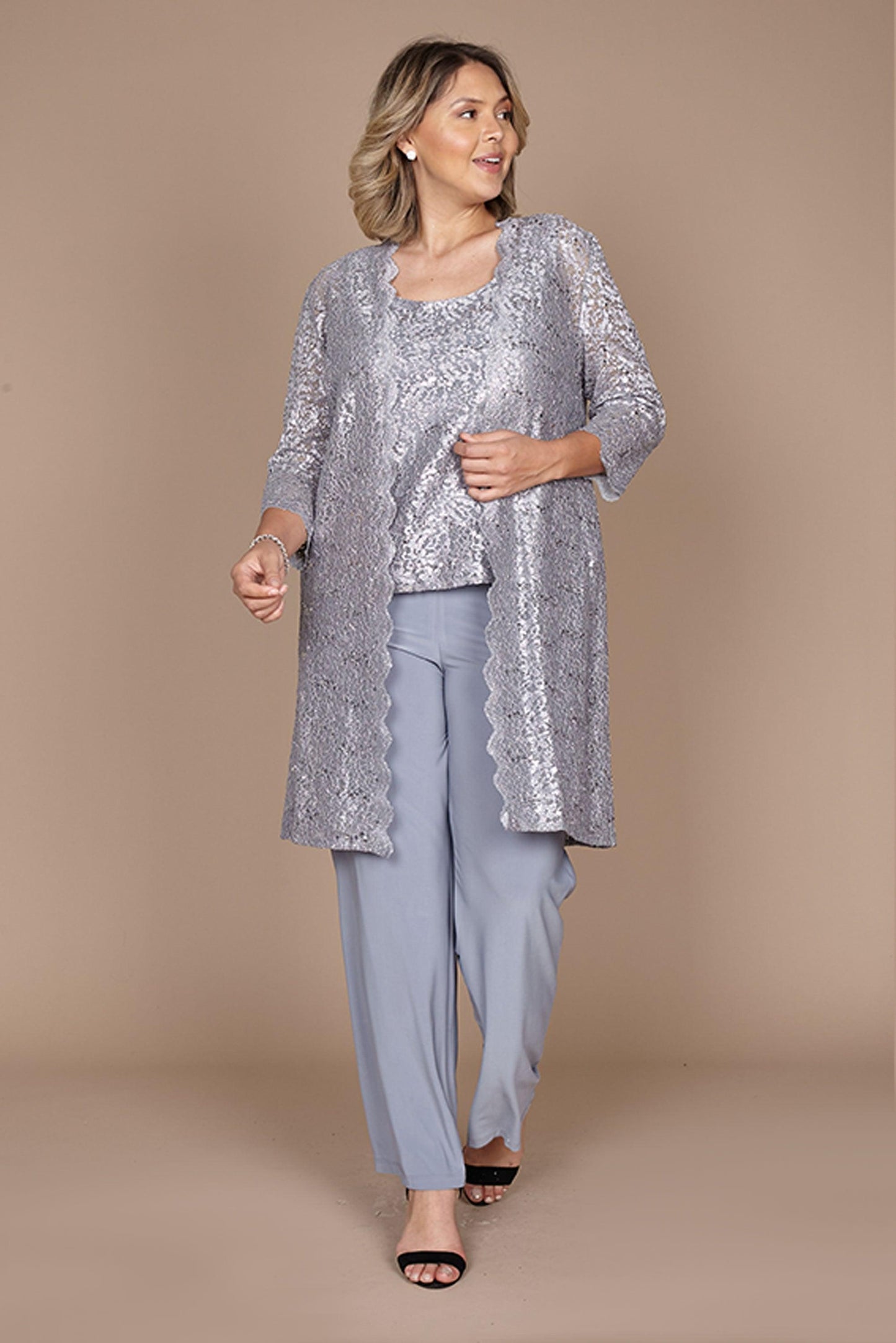 R&M Richards 1993W Plus Size Formal Pant Suit Mother of the Bride Wholesale