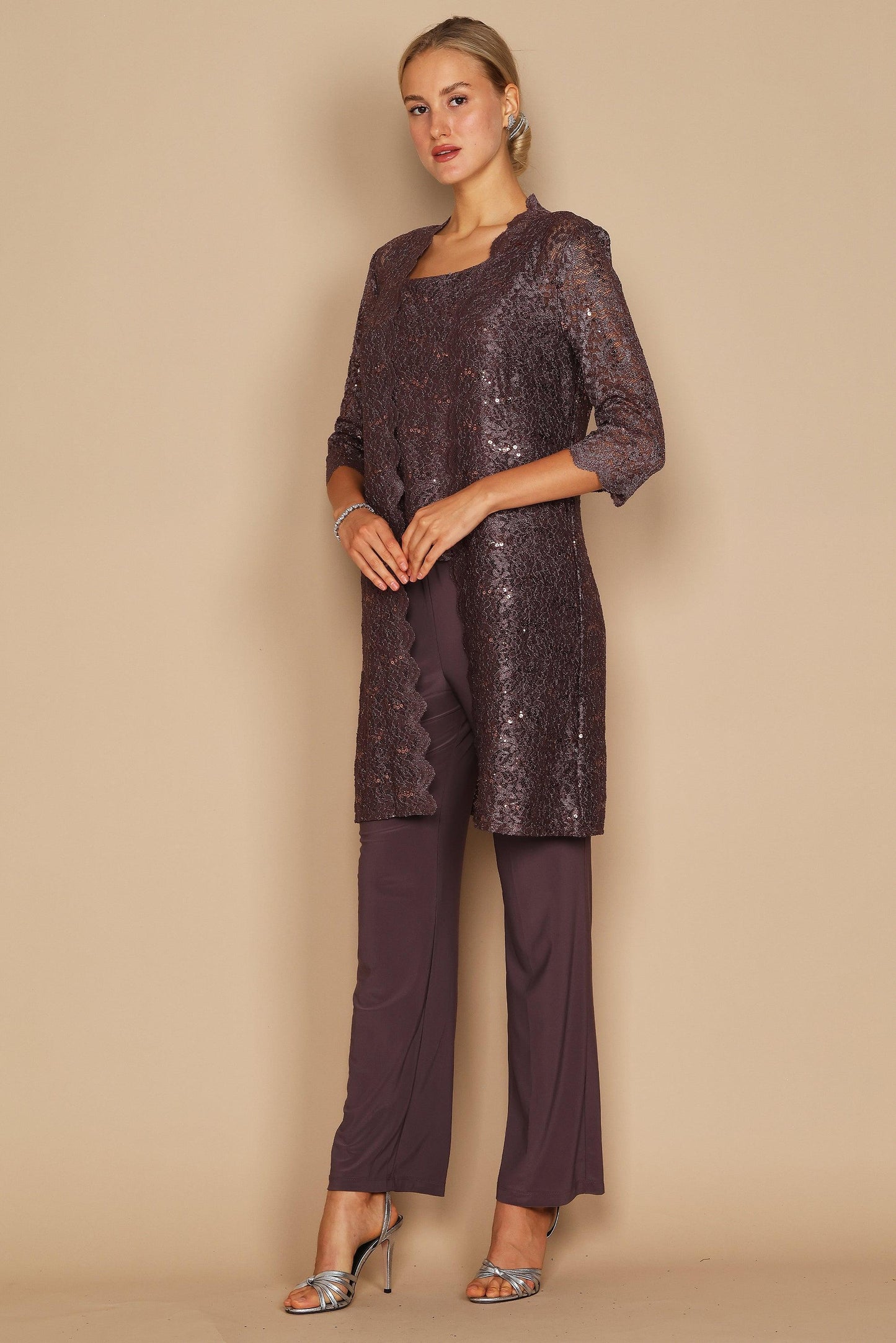 R&M Richards 1993W Plus Size Formal Pant Suit Mother of the Bride Wholesale