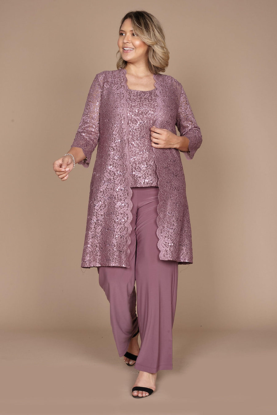 R&M Richards 1993W Plus Size Formal Pant Suit Mother of the Bride Wholesale