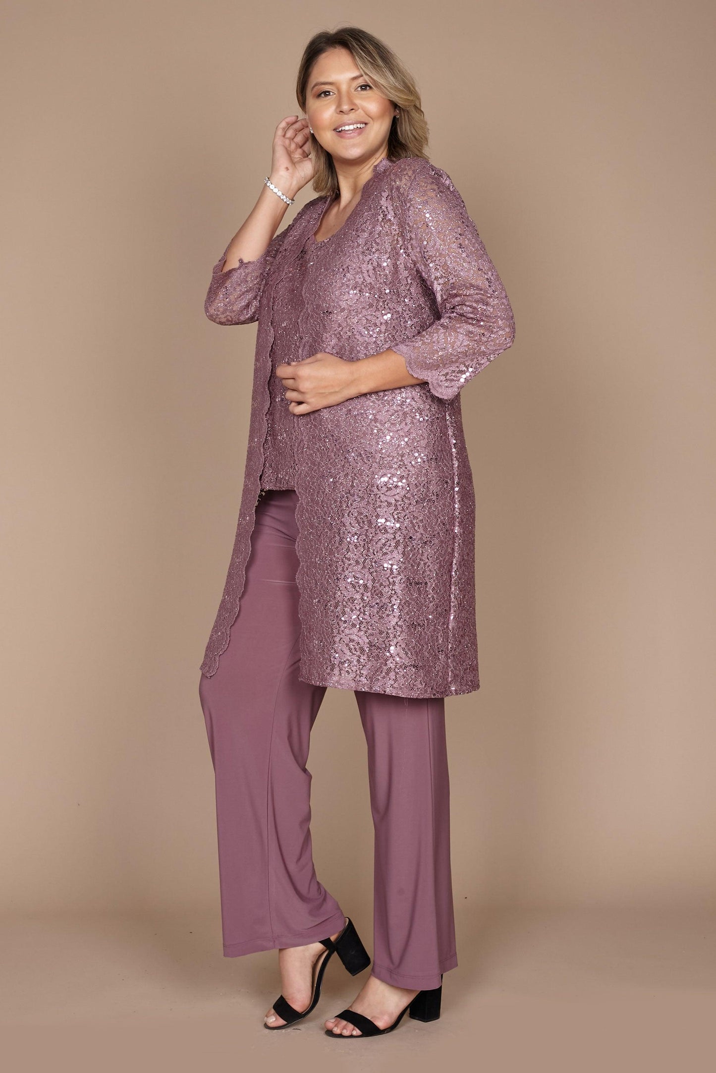 R&M Richards 1993W Plus Size Formal Pant Suit Mother of the Bride Wholesale