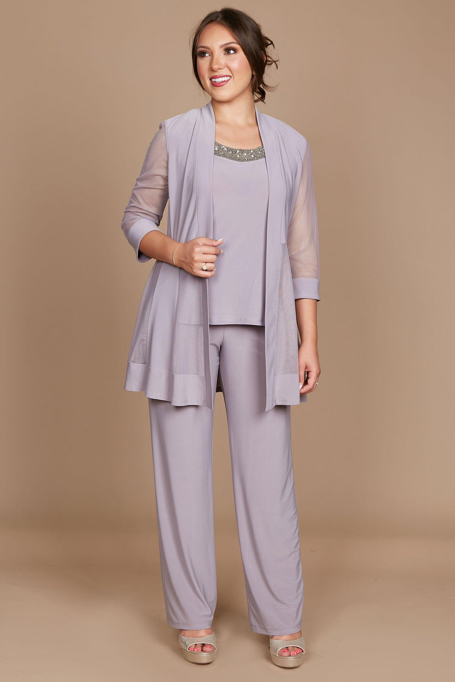 Formal Long Pant Suit Mother of the Bride by R&M Richards 8764 Wholesale