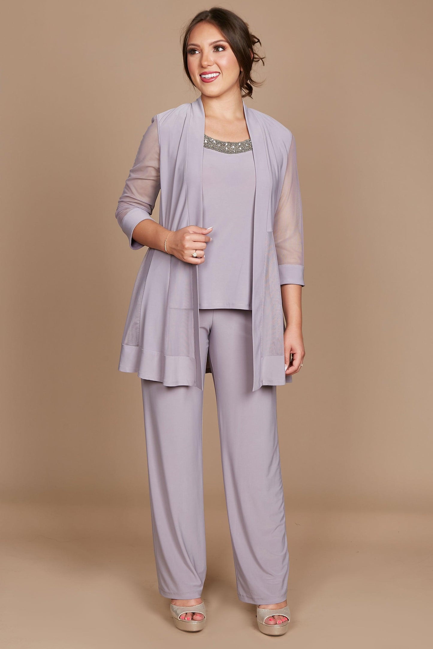 Formal Long Pant Suit Mother of the Bride by R&M Richards 8764 Wholesale