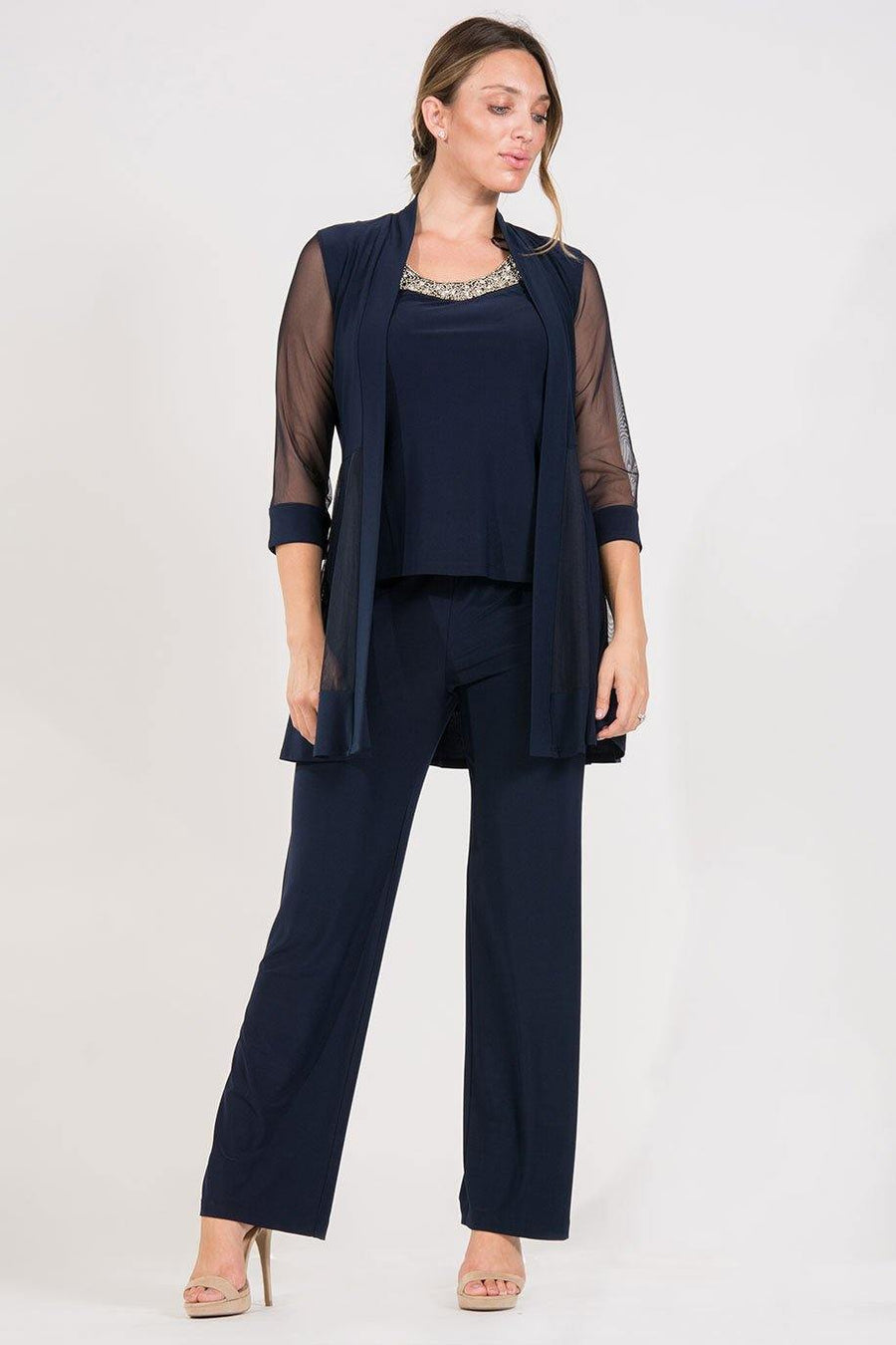 Formal Long Pant Suit Mother of the Bride by R&M Richards 8764 Wholesale