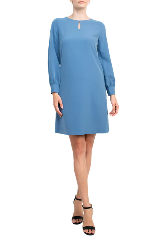 Cocktail Dresses Long Sleeve A Line Cocktail Dress Wholesale Blue Bird