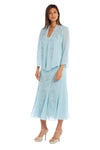R&M Richards Long Formal Jacket Dress 058260