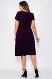 R&M Richards Short Plus Size Dress 1149W