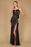 Long Plunging Neckline Sexy Formal Prom Dress Wholesale