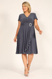 R&M Richards Short Plus Size Dress 1149W