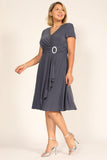 R&M Richards Short Plus Size Dress 1149W