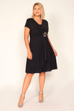 R&M Richards Short Plus Size Dress 1149W
