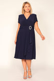 R&M Richards Short Plus Size Dress 1149W