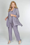 R&M Richards Mother of the Bride Metallic Pantsuit - The Dress Outlet R&M Richards