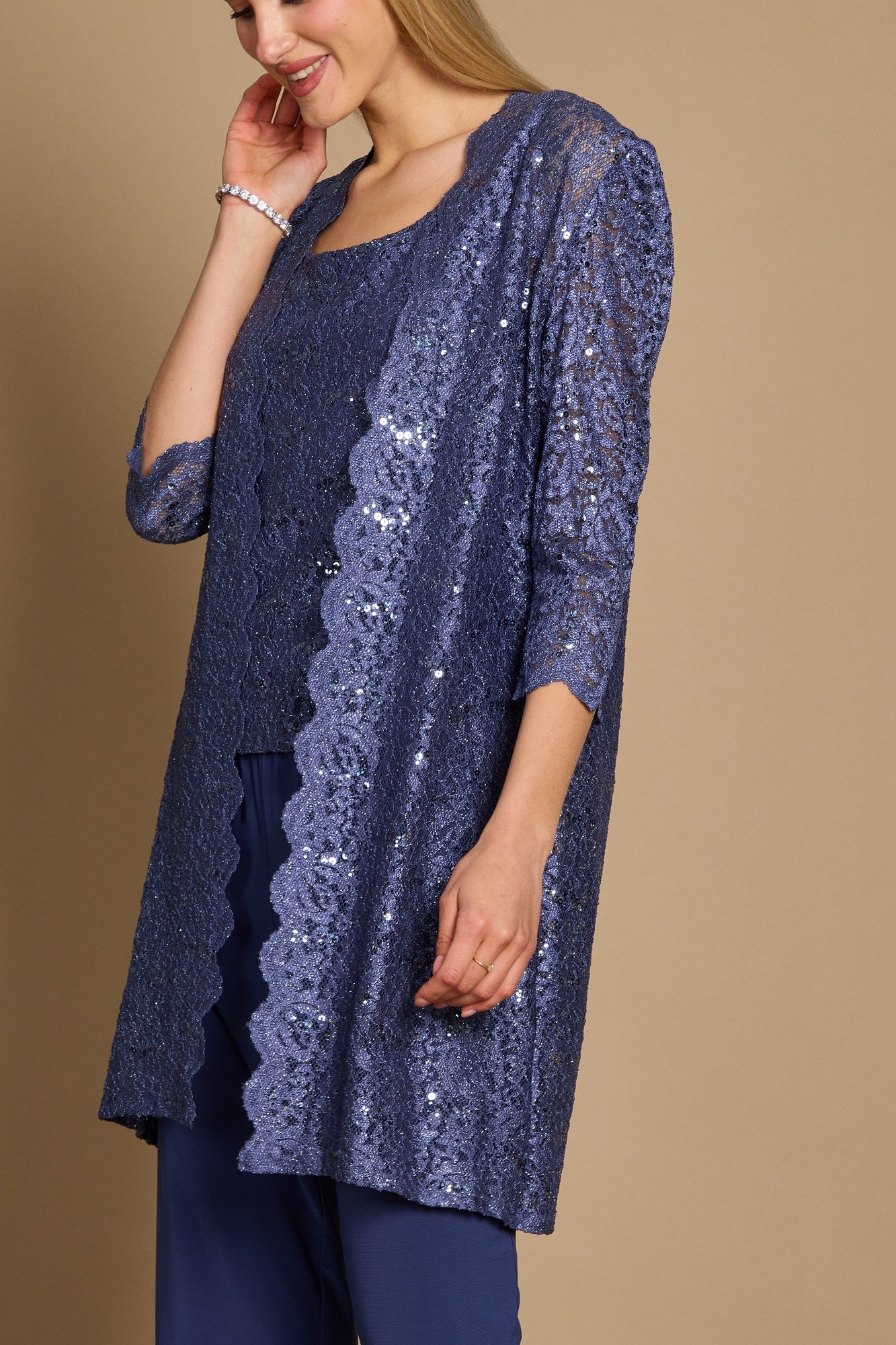 Plus Size Mother Of The Bride Formal Pant Suit Wholesale