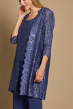 Plus Size Mother Of The Bride Formal Pant Suit  Wholesale