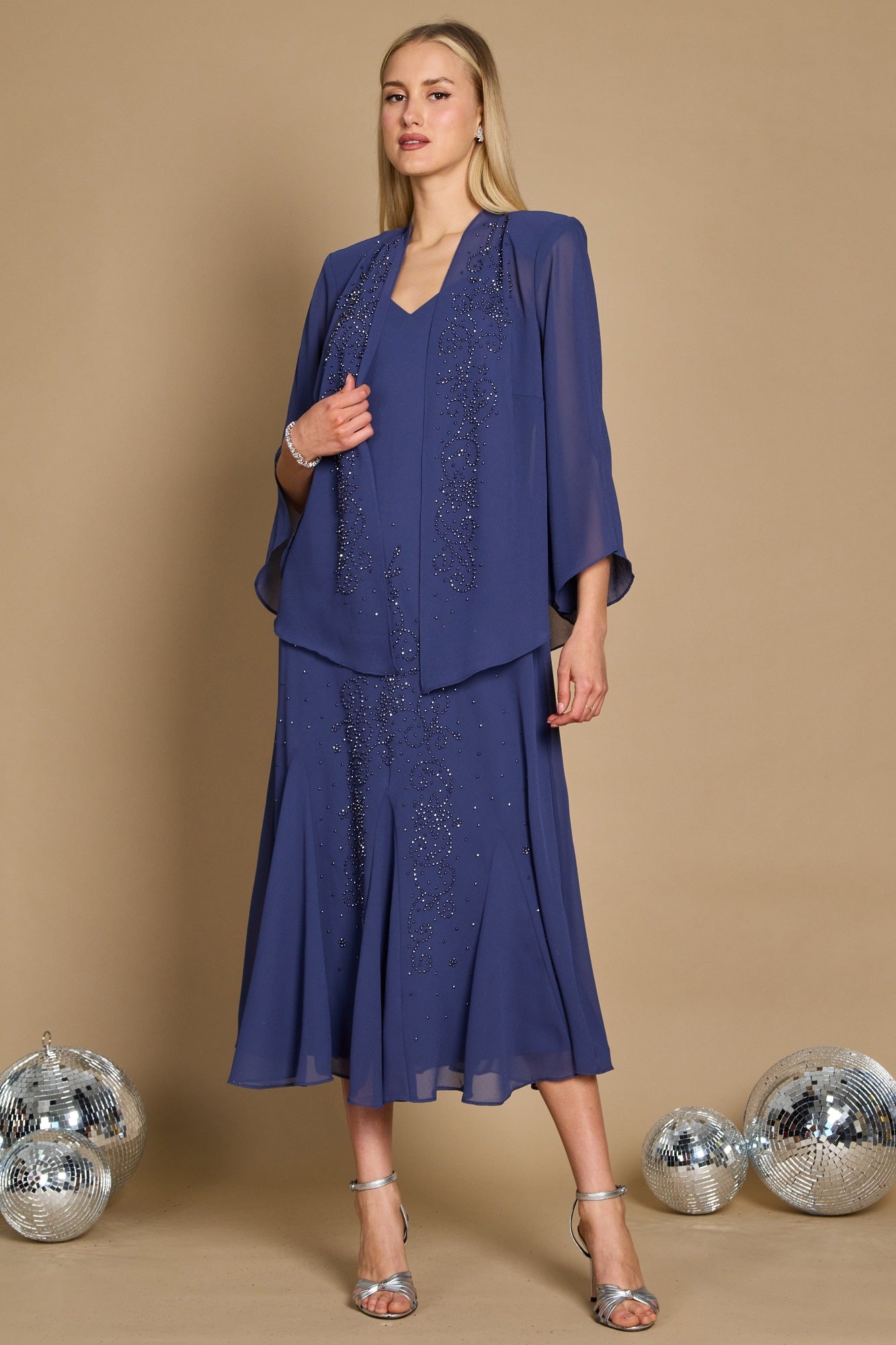 Plus Size Long Mother Of The Bride Dress  Wholesale