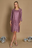 R&M Richards 9101W Short Mother Of The Bride Dress