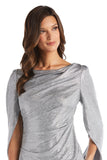 R&M Richards 7441 Draped Sleeve Short Dress Wholesale